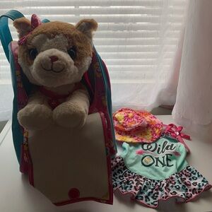 Barbie puppy carry along